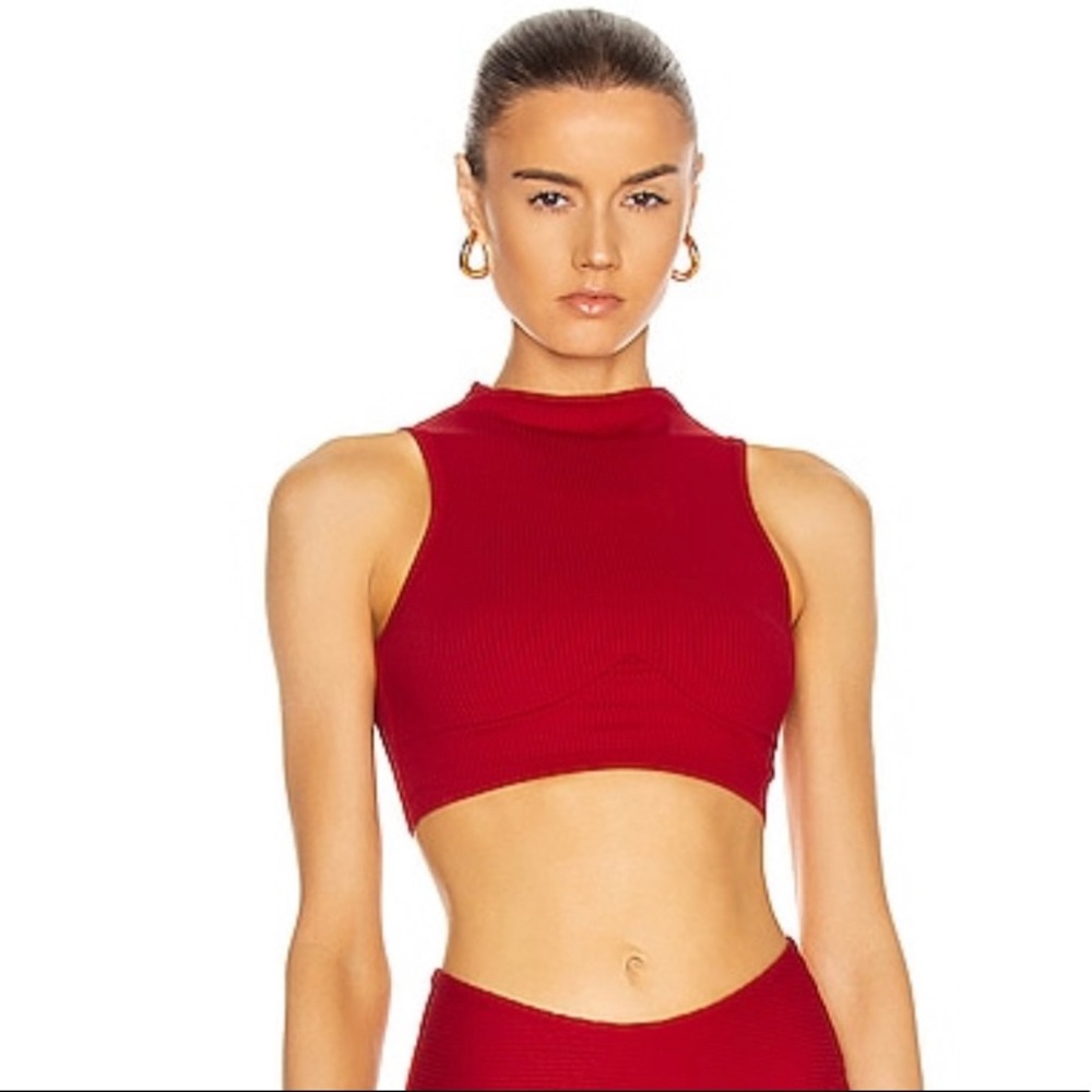 Year of ours- crop workout top, worn once!